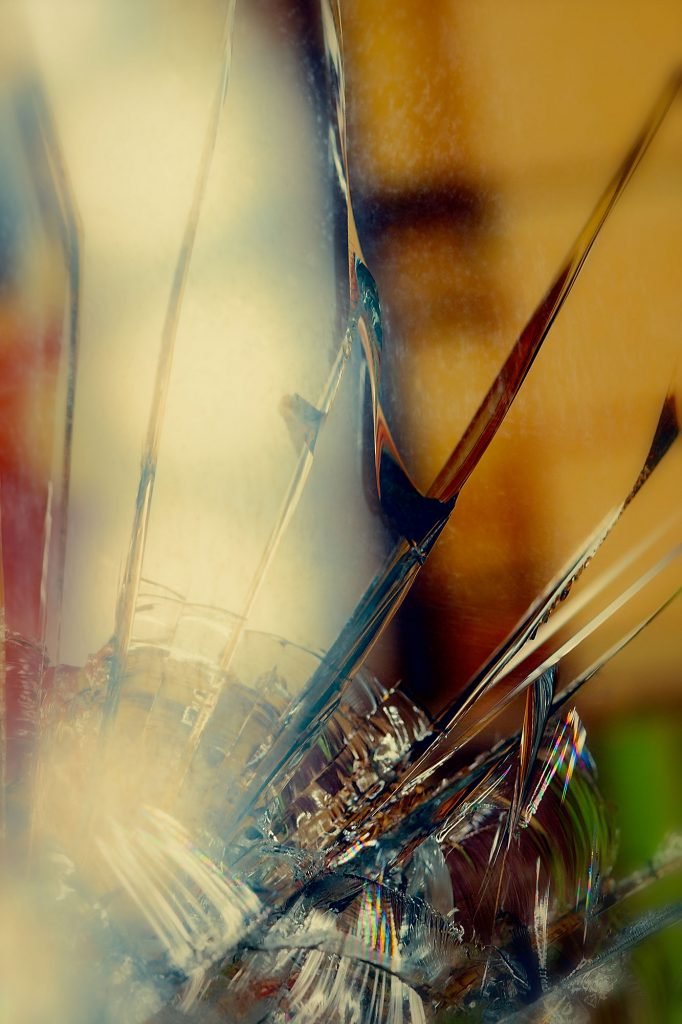 "II BLUR" - Abstract fine art photography by Anett Alexandra Bulano, exploring themes of blurred identity and introspection through artistic expression.