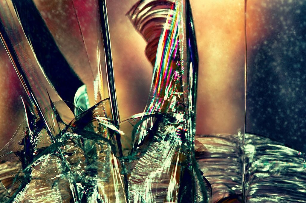 "V TENSION" - Abstract fine art photography by Anett Alexandra Bulano, conveying the essence of tension and pressure through artistic abstraction.